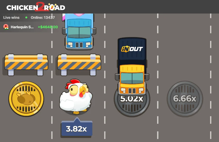 Chicken Road 2 big win x1000 celebration