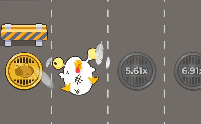Chicken Road 2 crash game hero banner