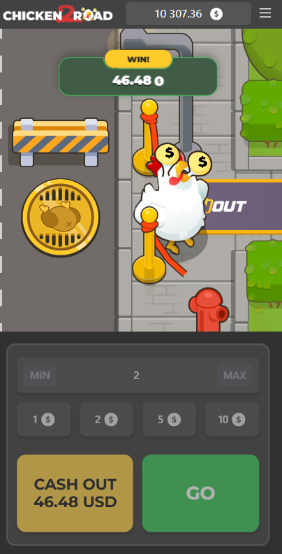 Chicken Road 2 mobile game screenshot
